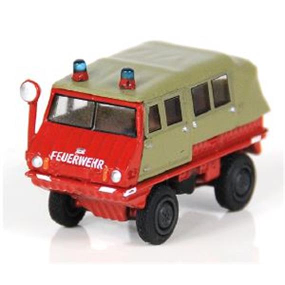 BUB 5725 Haflinger Feuerwehr HA1401 Sondermodell HO