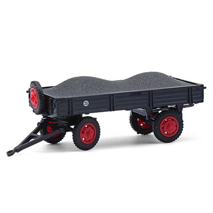 Busch 210010211 Anhänger T4 mit Kohleladung, Schwarz - H0 (1:87)