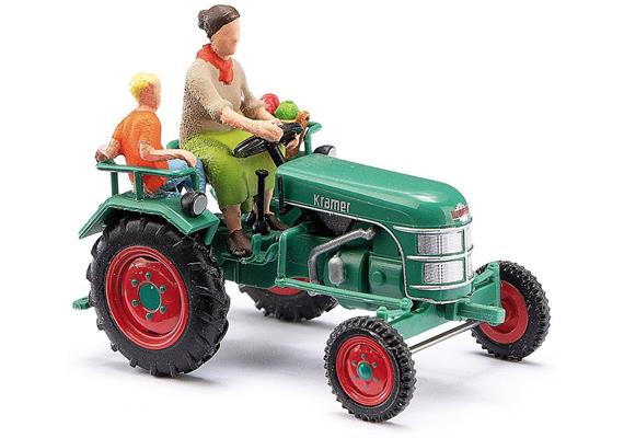 Busch 40071 Traktor Kramer K11 Bäuerin mit Kind | Bild 1