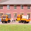 Busch 42254 Multicar M26 mit Schrankenzauntransportgestell, Orange - H0 (1:87) | Bild 2