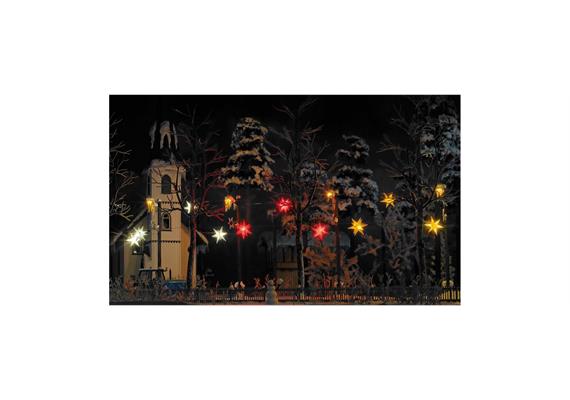 Busch 5416 leuchtende Weihnachtssterne rot (3) - H0 (1:87) | Bild 2