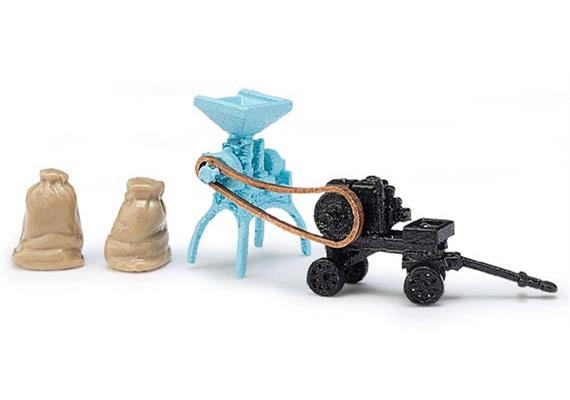 Busch 59904 Deutz, Stationärantrieb mit Schrotmühle, Baujahr 1931 - H0 (1:87)