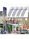 Busch 7758 Mini-Set: 4 Metalltreppen - H0 (1:87)