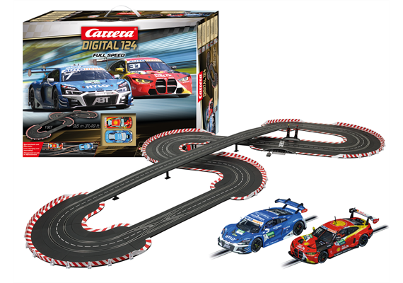 Carrera 20023633 DTM Full Speed, D124 Startset, Streckenlänge 9.3m - DIGITAL 124 | Bild 1