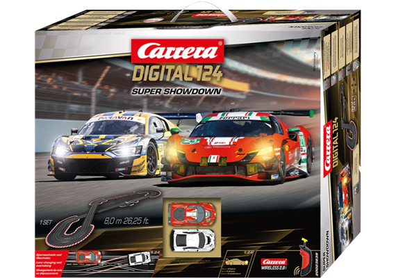 Carrera 20023639 D124 Super Showdown, 8 m | Bild 1