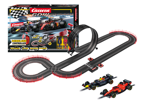 Carrera 20062581 GO! F1 Formula Free Racing Wireless 5.3 m Start-Set - Massstab 1:43 | Bild 3