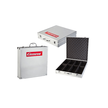 Carrera 20070460 Fahrzeugkoffer Modelle im Maßstab 1:32, Aluminium