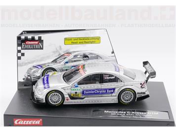 Carrera 27129 Evolution Mercedes C-Klasse AMG DTM, Driver No.9, mit LED-Licht - analog