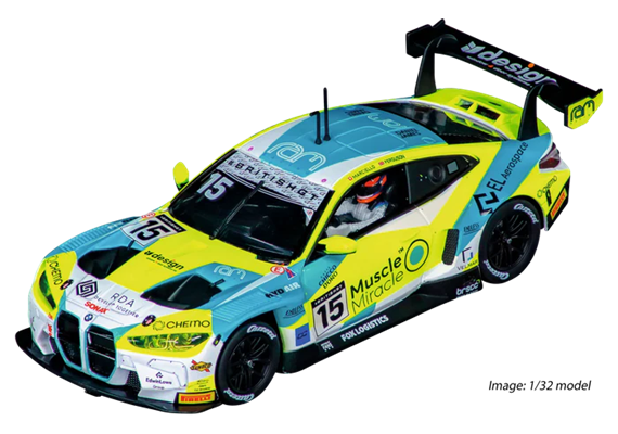 Carrera 50051023 Hybrid BMW M4 GT3 "RAM Racing, No. 15" - Massstab 1:50