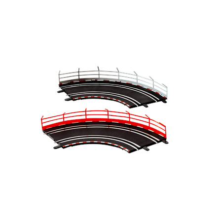 Carrera Go!!! 20061651 Fangzaun, 10 Stück