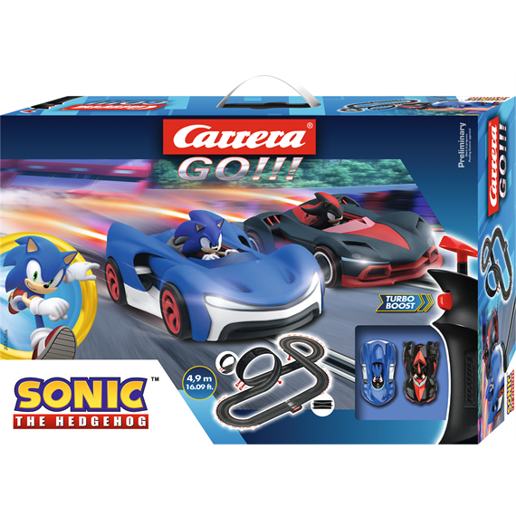 Carrera Go!!! 20062566 Sonic the Hedgehog 4.9 - Massstab (1:43)