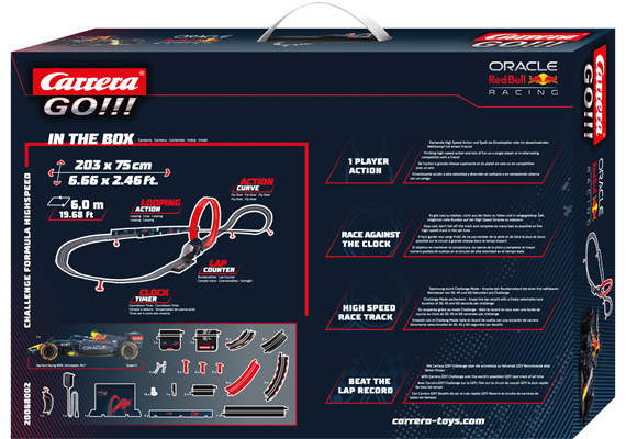 Carrera Go!!! 20068002 Challenge - Formula High Speed - Massstab (1:43) | Bild 2