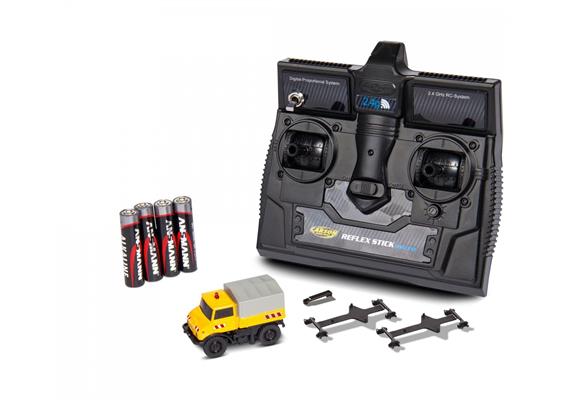 Carson 500504146 Mercedes-Benz Unimog U406 Zweiwegefahrzeuge 100%RTR - H0 (1:87) | Bild 1