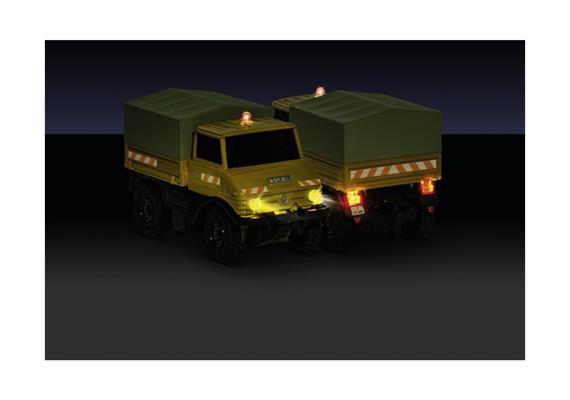 Carson 500504146 Mercedes-Benz Unimog U406 Zweiwegefahrzeuge 100%RTR - H0 (1:87) | Bild 4