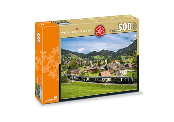 Carta.Media 7782 Puzzle Goldenpass Express, 500 teilig