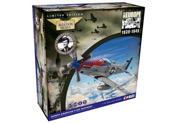 CORGI AA27708 North American P-51D Mustang, 44-15152/QI-T Jersey Jerk - Massstab 1:72 | Bild 2