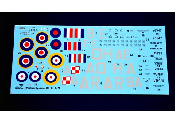Dora Wings DW72024 Westland Lysander Mk.III, Massstab 1:72 | Bild 3