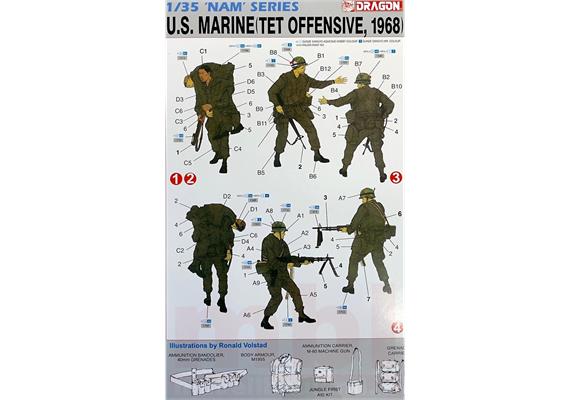 Dragon 03305 U.S. Marines (Tet Offensive 1968) 1:35 | Bild 2