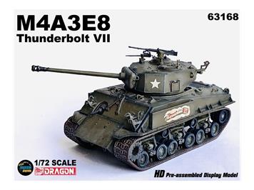 Dragon 63168 M4A3E8"Thunderb.VII"Com.37thTankBat - Massstab 1:72