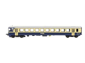 ESU 36653 BLS Steuerwagen Bt 953 blau/beige mit AS, Ep.VI DC/AC - H0 (1:87)