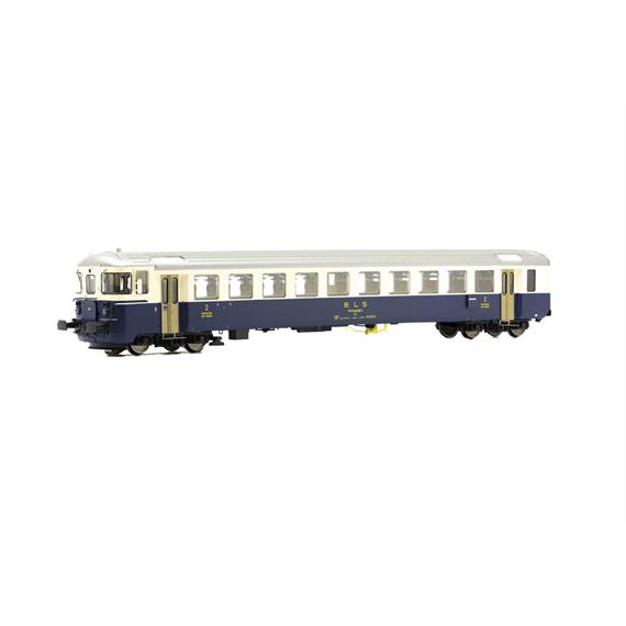 ESU 36661 BLS Steuerwagen Bt 951 beige/blau, Mittelschrift, Ep.IV - H0 (1:87)