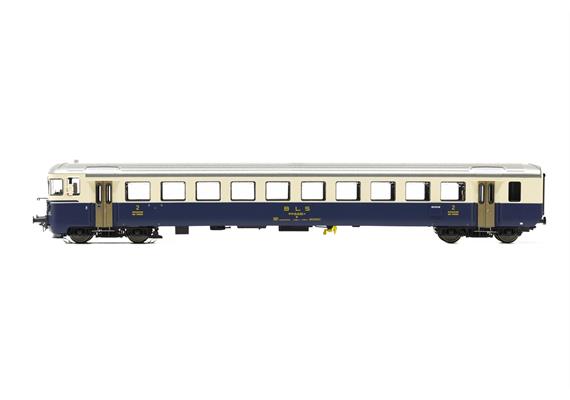 ESU 36661 BLS Steuerwagen Bt 951 beige/blau, Mittelschrift, Ep.IV - H0 (1:87) | Bild 2