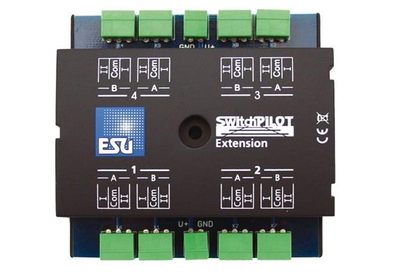 ESU 51801 SwitchPilot Extension, 4xRelaisausgang, für Switch Pilot V1.0