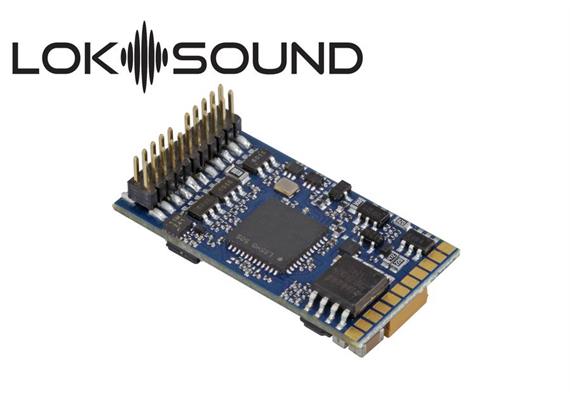ESU 58412 LokSound 5 DCC/MM/SX/M4 "Leerdecoder", PluX22, mit Lautsprecher 11x15mm | Bild 1