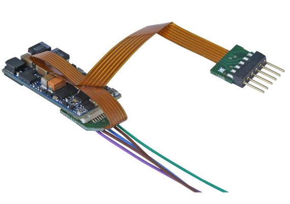 ESU 58816 LokSound 5 micro 6-pin an Litzen & Lautsprecher DCC/MM/SX/M4 für N/TT/HO