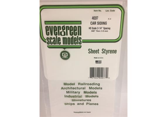 Evergreen 4037 Strukturplatte, 1 x 150 x 300 mm, 1 Stück - H0 (1:87) | Bild 2