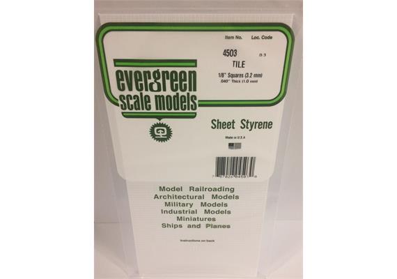 Evergreen 4503 Gehwegplatten, 1x150x300 mm, Raster 3,2 mm, 1 Stück | Bild 2