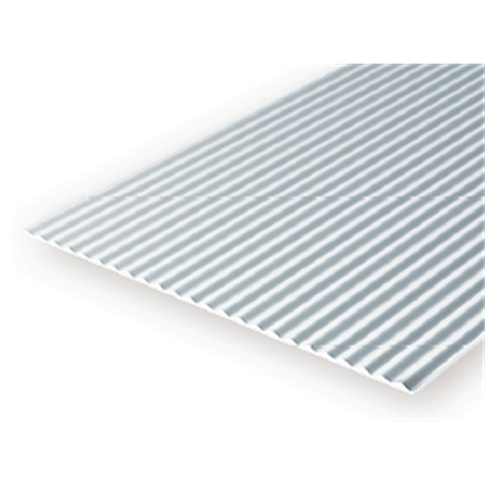 Evergreen 4526 Wellblech, 1x150x300 mm, Raster 1,00 mm, 1 Stück