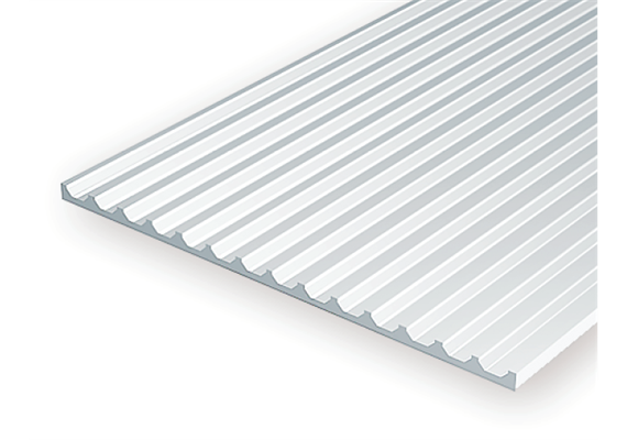 Evergreen 4543 Strukturplatte, 1x150x300 mm,Raster 2,5 mm, 1 Stück | Bild 1