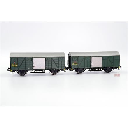 Exact-Train 20947 SBB CFF 2er-Set Zk PTT, grün - H0 (1:87)