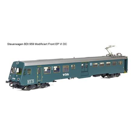 Exact-Train 26024 BLS BDt 959 Steuerwagen, Ep VI, limitierte SoSe, AC 3L - H0 (1:87)