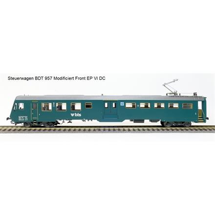 Exact-Train 26025 BLS BDt 957 Steuerwagen AC Ep VI - H0 (1:87)