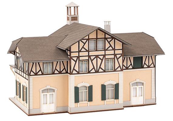 Faller 110139 Bahnhof Beinwil mit Türmchen LaserCut HO | Bild 3