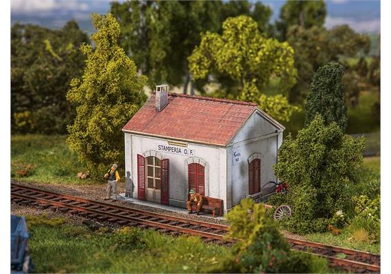 Faller 110202 Haltepunkt Stamperia, bedruckt HO | Bild 1