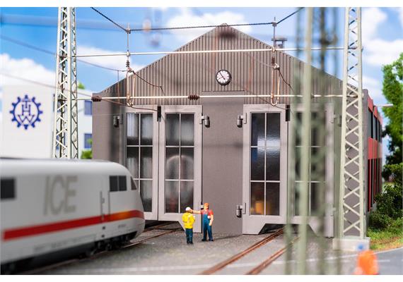 Faller 120079 E-Lokschuppen, 2-ständig - H0 (1:87) | Bild 2