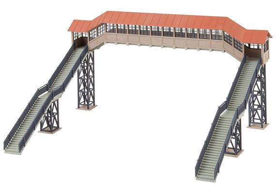 Faller 120109 Fussgängerbrücke mit Überdachung - H0 (1:87) | Bild 2