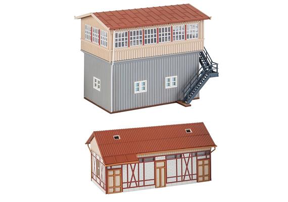 Faller 120113 Stellwerk Calw Süd mit Güterschuppen | Bild 2