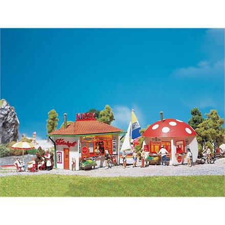 Faller 120135 Kiosk und Pilzkiosk - H0 (1:87)