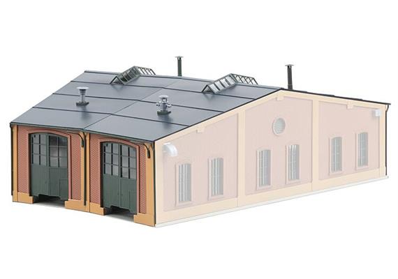 Faller 120282 Ergänzungs-Set Ringlokschuppen mit 12°-Teilung - H0 (1:87) | Bild 1