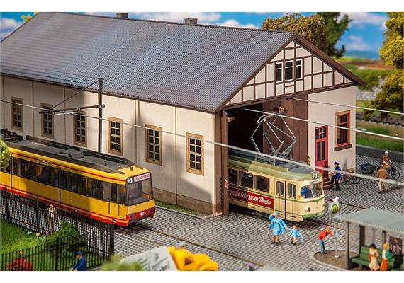 Faller 120289 Strassenbahndepot Naumburg (LaserCut) HO | Bild 2