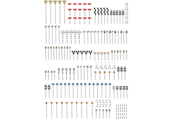 Faller 120298 Streckenschilder-Set - H0 (1:87) | Bild 2