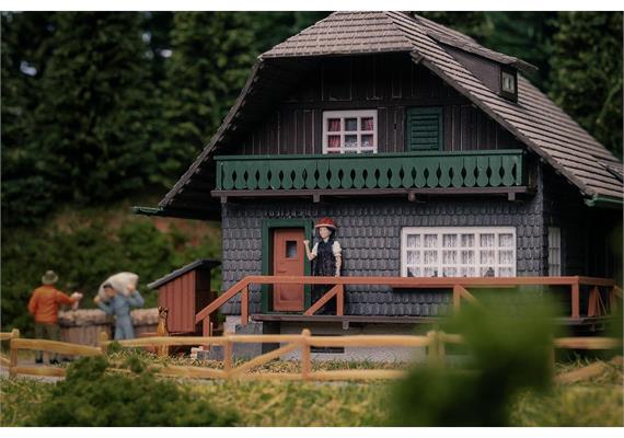 Faller 130010 Jubiläumsmodell Schwarzwaldhaus mit Figur - H0 (1:87) | Bild 2