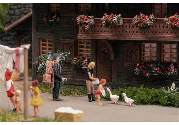 Faller 130012 Jubiläumsmodell Uhrenmacherhaus mit Figur - H0 (1:87) | Bild 4