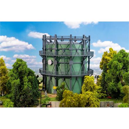 Faller 130157 Gasometer mit Rohrleitungen - H0 (1:87)