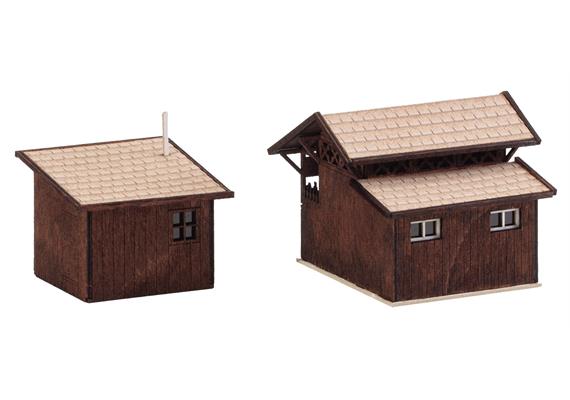 Faller 130182 Toilettenhaus Stugl-Stuls - H0 (1:87) | Bild 3