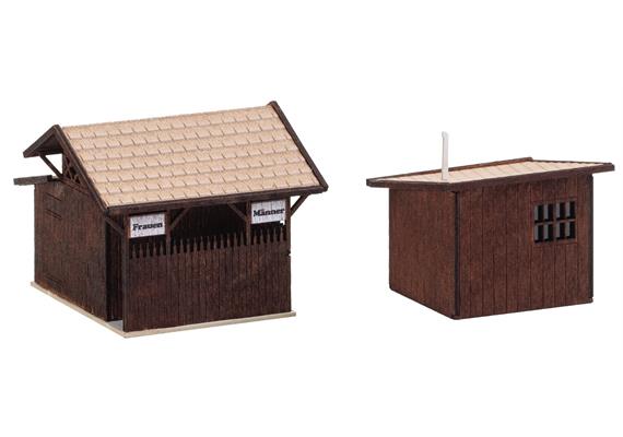 Faller 130182 Toilettenhaus Stugl-Stuls - H0 (1:87) | Bild 2